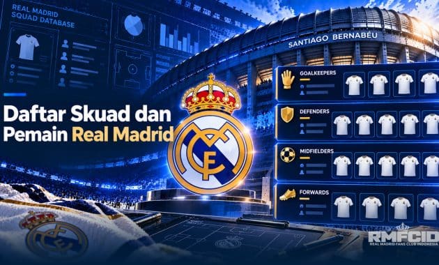 Daftar Skuad dan Pemain Real Madrid 2026/2027