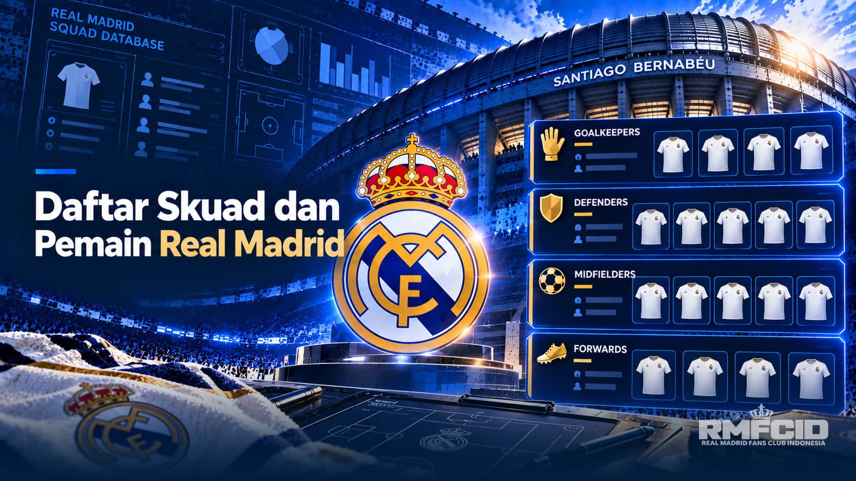 Daftar Skuad dan Pemain Real Madrid