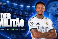 Éder Militão: Profil, Karier, Statistik, Prestasi dan Penghargaan Individu