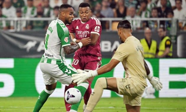 Hasil Real Betis vs Real Madrid: Los Blancos Tumbang 0-1, Mbappe Gagal Penalti