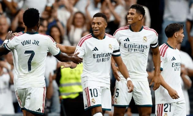 Hasil Real Madrid vs Malaga: Bellingham dan Mbappe Menggila, Los Blancos Menang 4-0