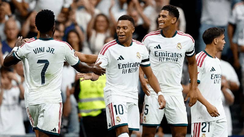 Hasil Real Madrid vs Malaga: Bellingham dan Mbappe Menggila, Los Blancos Menang 4-0