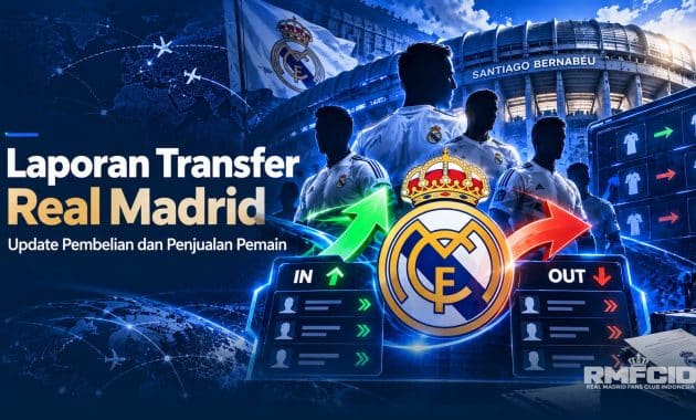 Laporan Transfer Real Madrid 2026/2027: Update Pembelian dan Penjualan Pemain