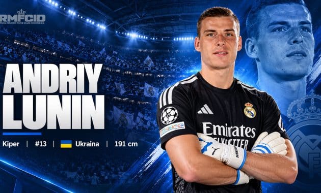 Andriy Lunin: Profil, Karier, Statistik, Prestasi dan Penghargaan Individu