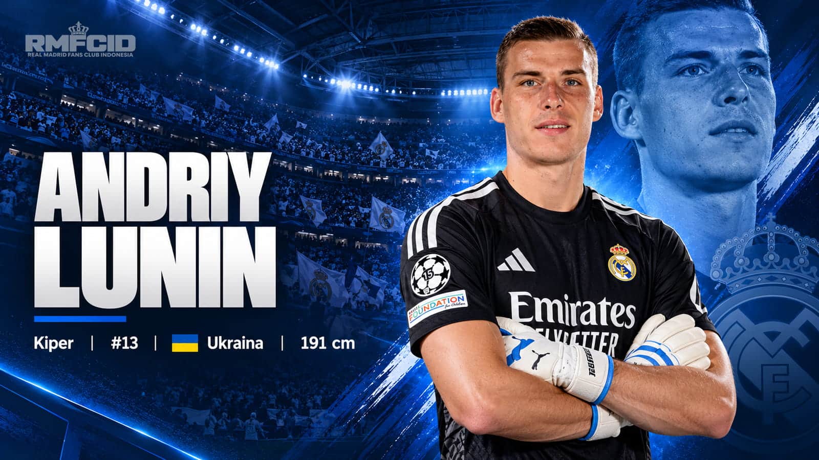 Andriy Lunin: Profil, Karier, Statistik, Prestasi dan Penghargaan Individu